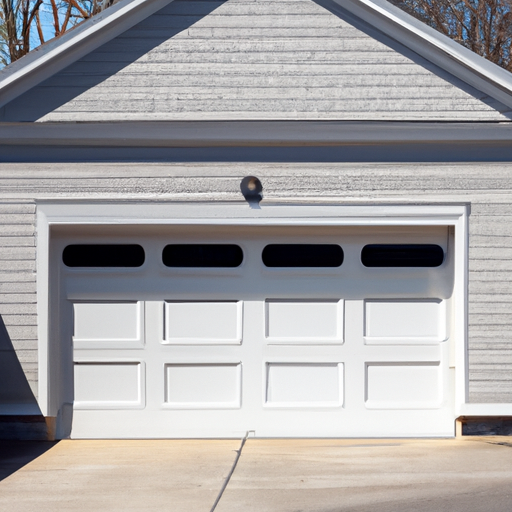 Suburban Dover home with visible garage door and driveway in daylight, no people.